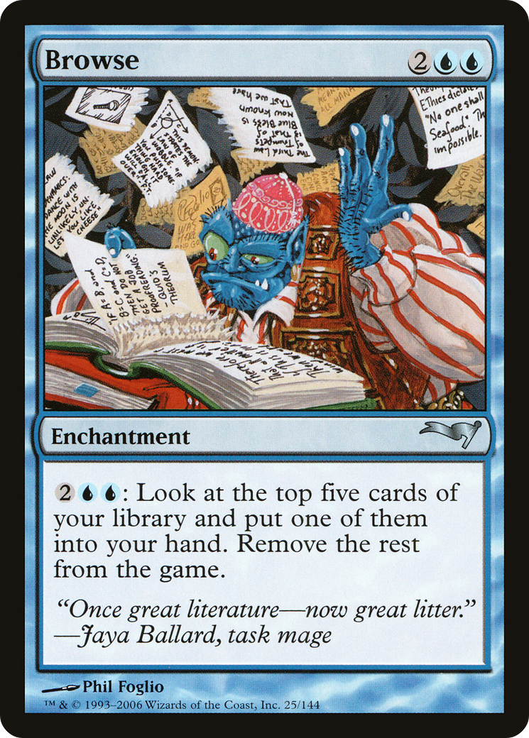 {C} Browse [Coldsnap Theme Decks][CST 025]
