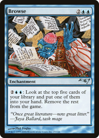 {C} Browse [Coldsnap Theme Decks][CST 025]