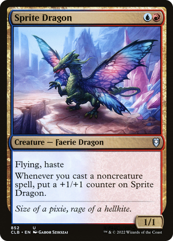 {C} Sprite Dragon [Commander Legends: Battle for Baldur's Gate][CLB 852]