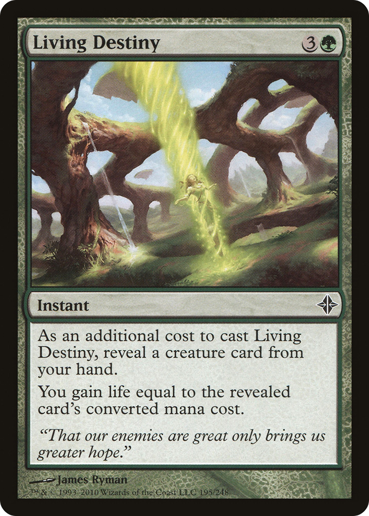 {C} Living Destiny [Rise of the Eldrazi][ROE 195]