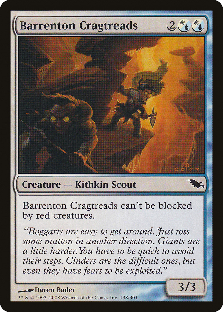 {C} Barrenton Cragtreads [Shadowmoor][SHM 138]
