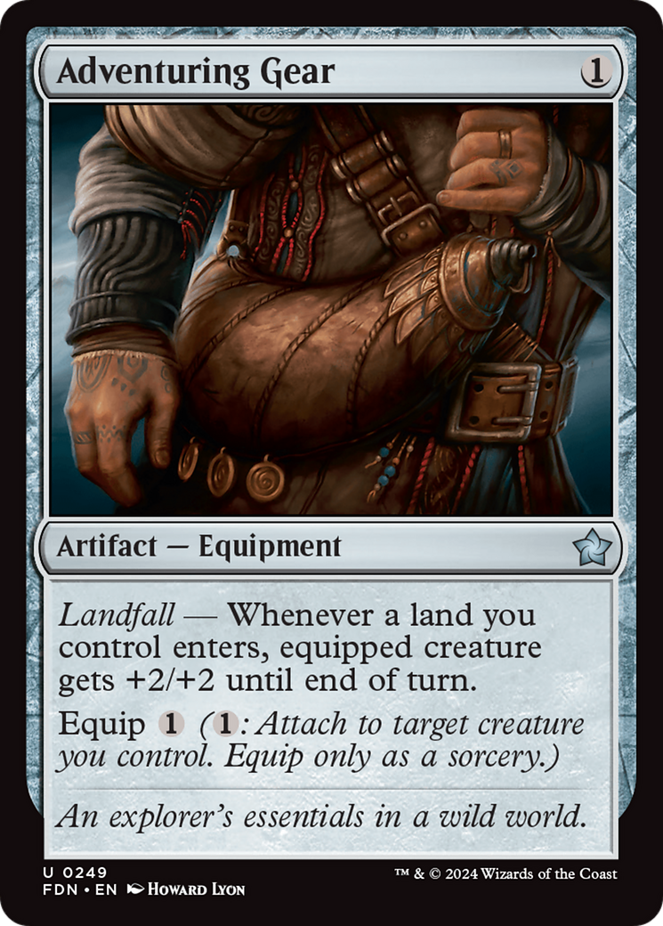 {@C} Adventuring Gear [Foundations][FDN 249]