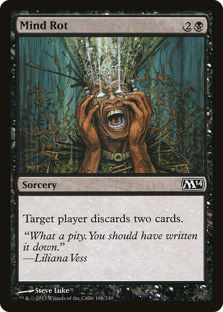 {C} Mind Rot [Magic 2014][M14 106]