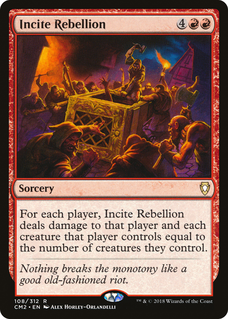 {R} Incite Rebellion [Commander Anthology Volume II][CM2 108]