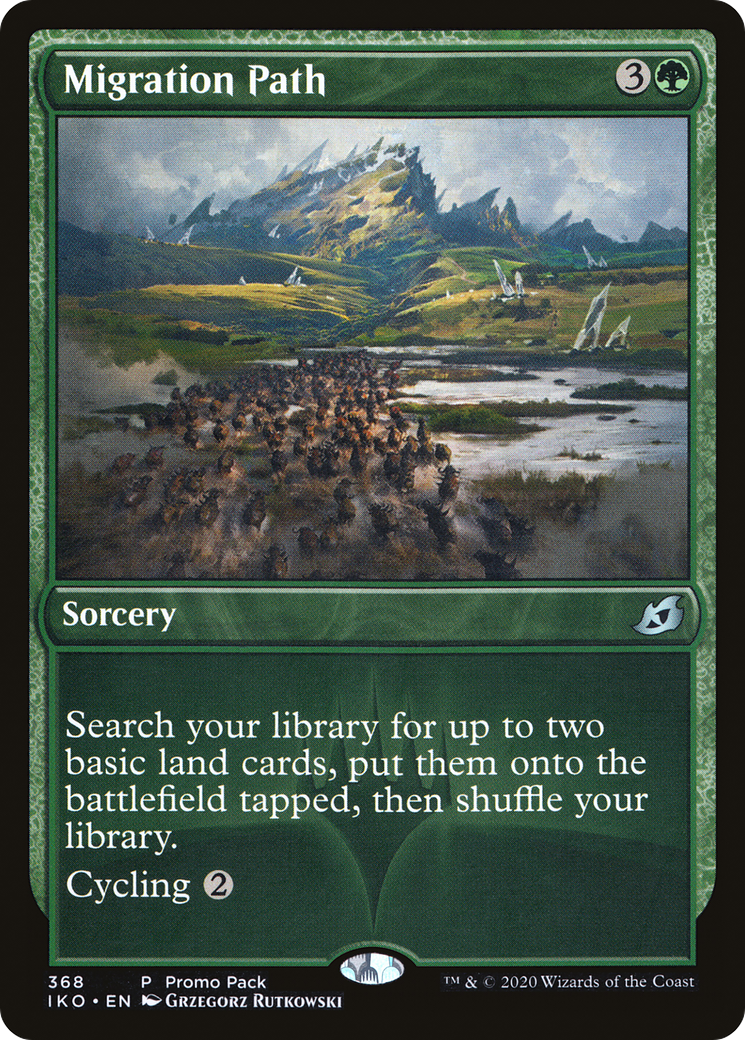 {C} Migration Path (Promo Pack) [Ikoria: Lair of Behemoths Promos][PP IKO 368]
