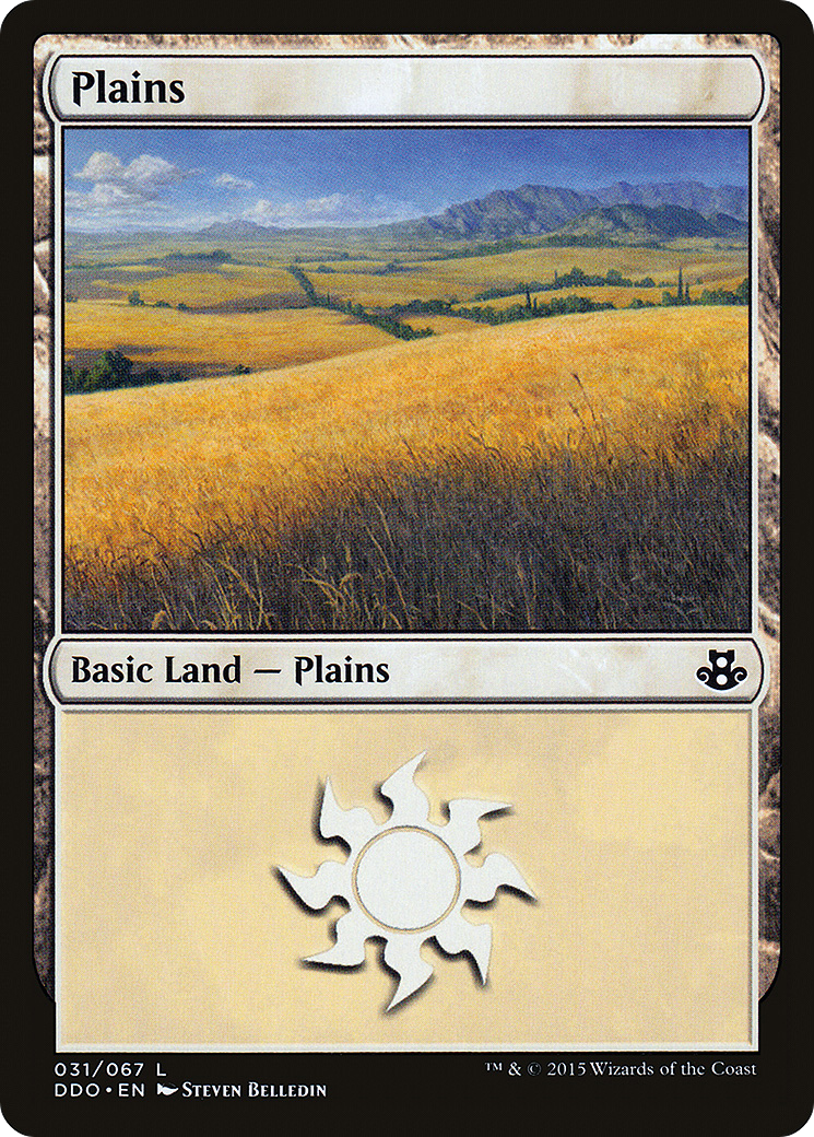 {B}[DDO 031] Plains (31) [Duel Decks: Elspeth vs. Kiora]