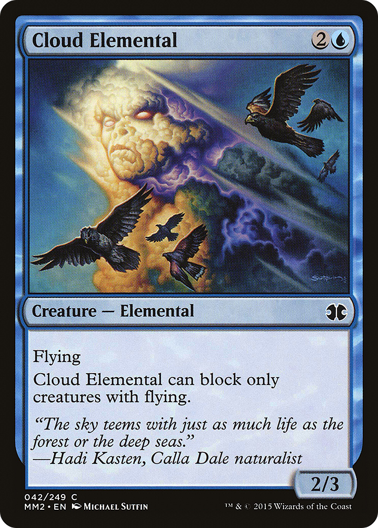 {C} Cloud Elemental [Modern Masters 2015][MM2 042]