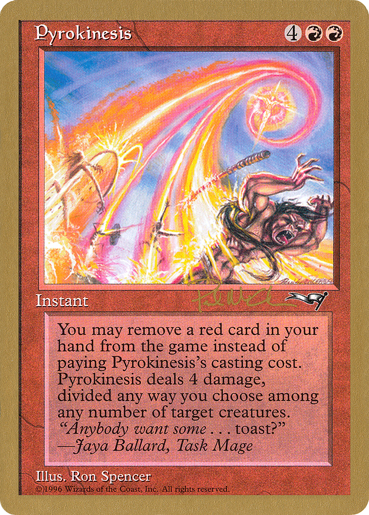 {C} Pyrokinesis (Paul McCabe) [World Championship Decks 1997][GB WC97 PM78]