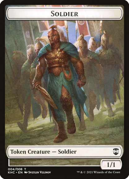 {T} Bird (001) // Soldier Double-sided Token [Kaldheim Commander Tokens][TKHC 004/008]