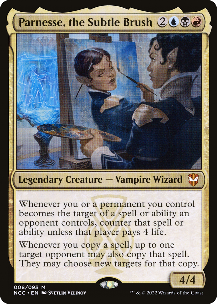 {R} Parnesse, the Subtle Brush [Streets of New Capenna Commander][NCC 008]