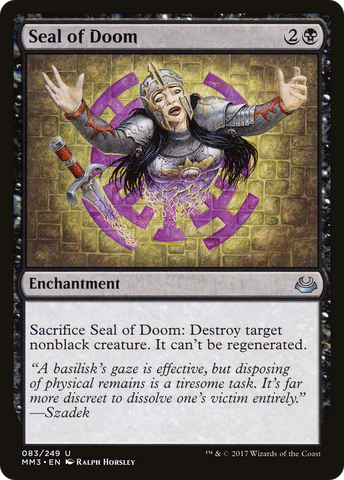 {C} Seal of Doom [Modern Masters 2017][MM3 083]