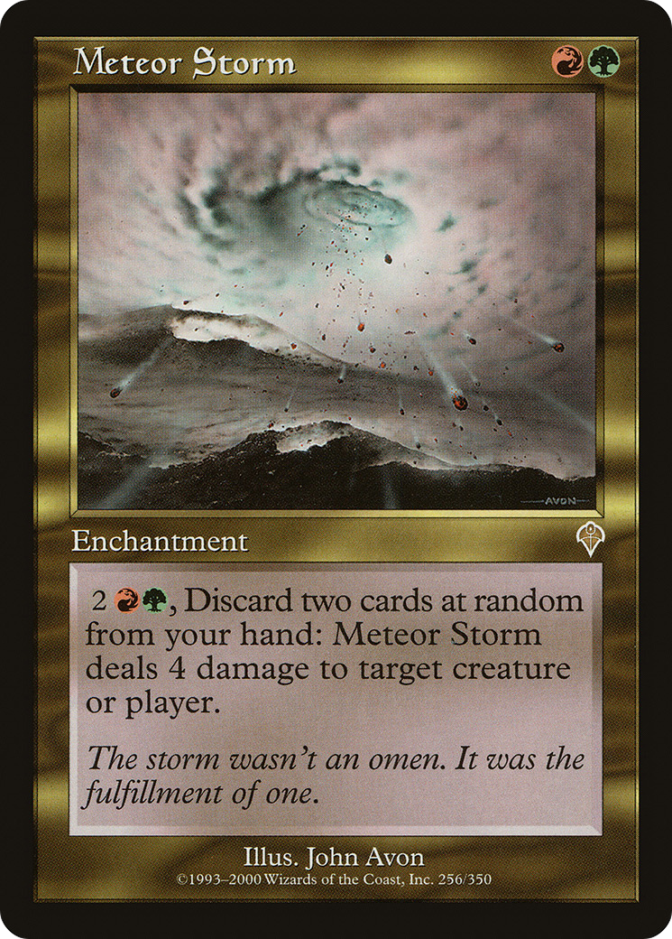 {R} Meteor Storm [Invasion][INV 256] - Misty Mountain Games