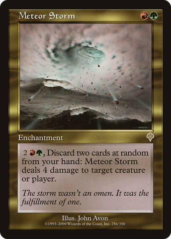 {R} Meteor Storm [Invasion][INV 256]