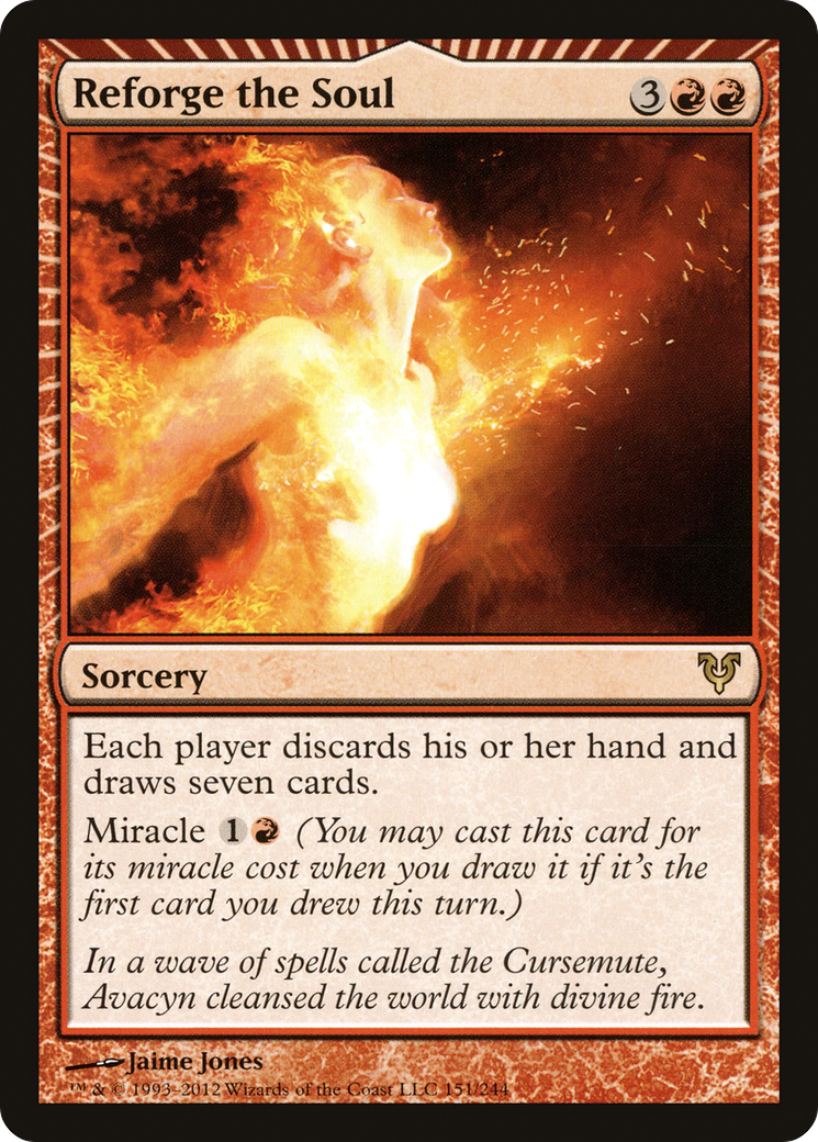 {R} Reforge the Soul [Avacyn Restored][AVR 151]