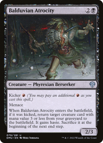 {C} Balduvian Atrocity [Dominaria United][DMU 079]