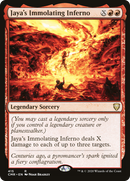 {R} Jaya's Immolating Inferno [Commander Legends][CMR 415]