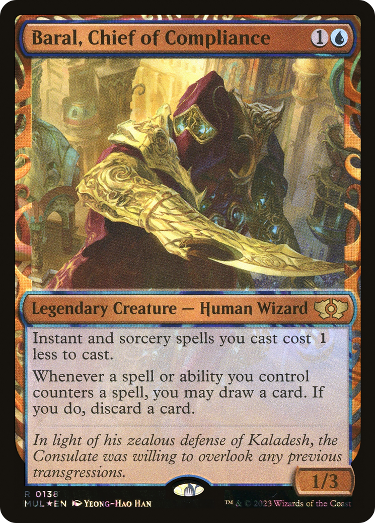 {R} Baral, Chief of Compliance (Halo Foil) [Multiverse Legends][MUL 138]