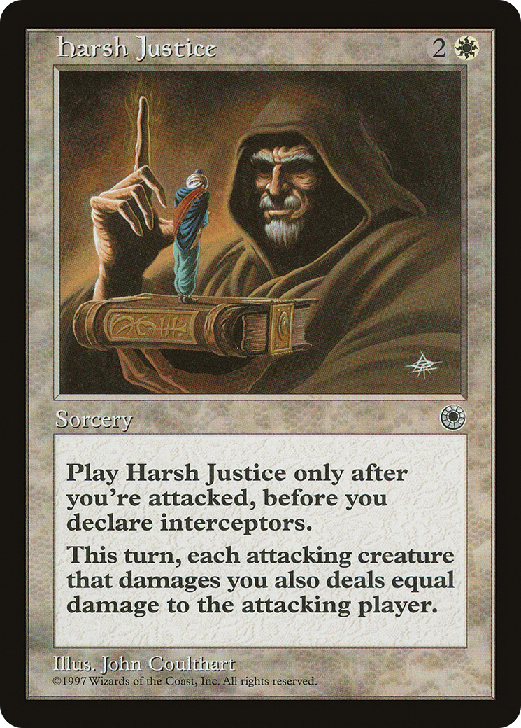 {R} Harsh Justice [Portal][POR 018] - Misty Mountain Games