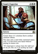 {R} Sram's Expertise [Aether Revolt Prerelease Promos][PR AER 024]