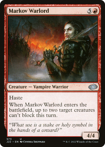 {C} Markov Warlord [Jumpstart 2022][J22 573]