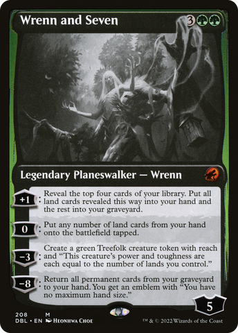 {R} Wrenn and Seven [Innistrad: Double Feature][DBL 208]