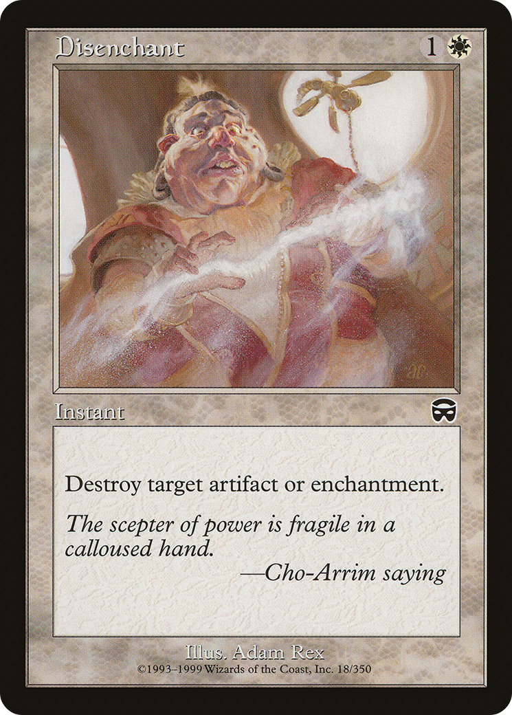 {C} Disenchant [Mercadian Masques][MMQ 018]
