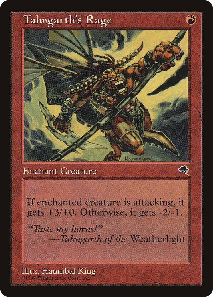 {C} Tahngarth's Rage [Tempest][TMP 209]