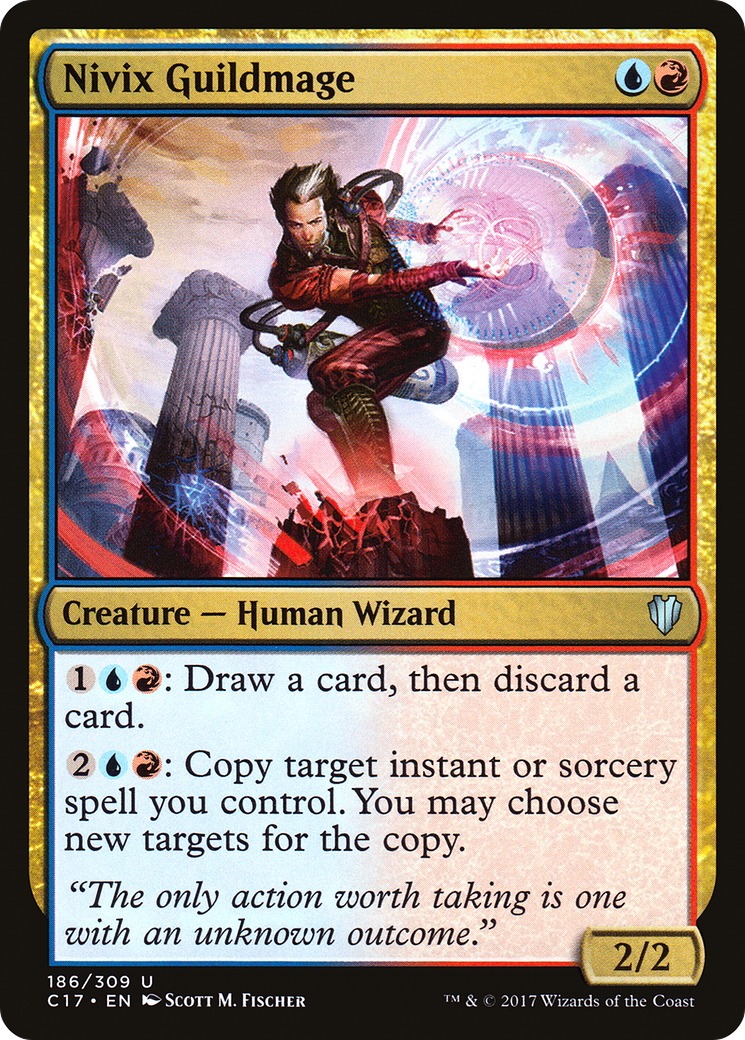 {C} Nivix Guildmage [Commander 2017][C17 186]