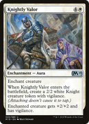 {C} Knightly Valor [Core Set 2019][M19 020]