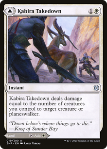 {C} Kabira Takedown // Kabira Plateau [Zendikar Rising][ZNR 019]