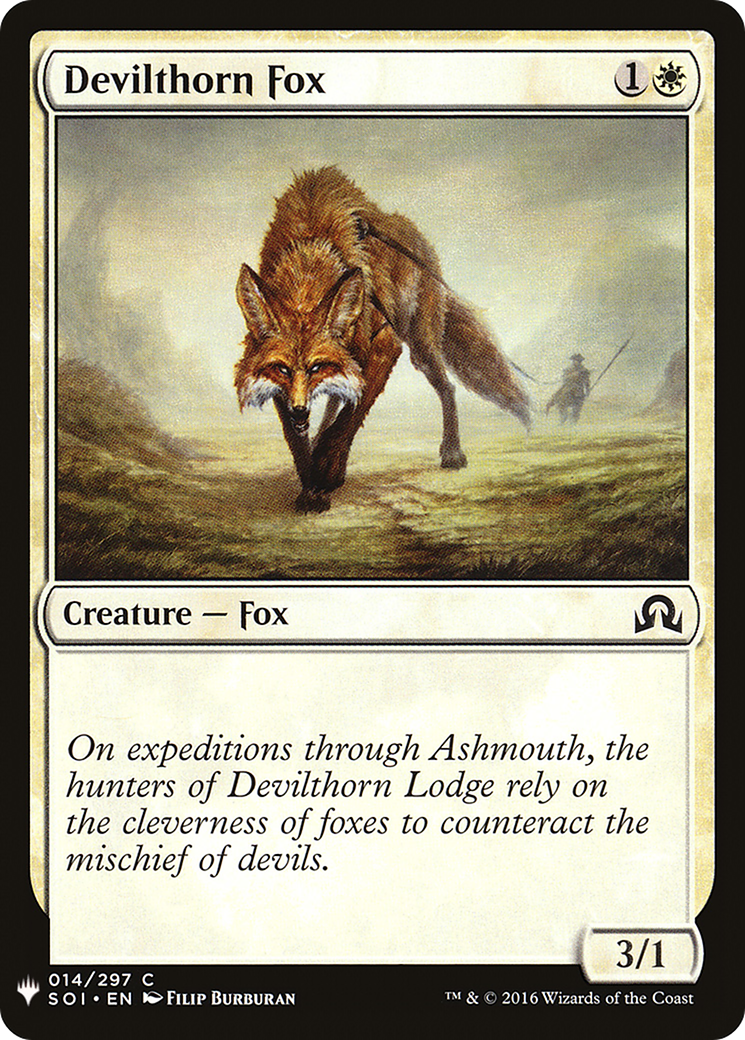 {C} Devilthorn Fox [Mystery Booster][LS SOI 014]
