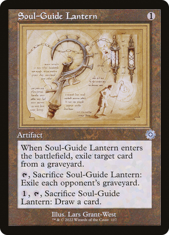 {C} Soul-Guide Lantern (Retro Schematic) [The Brothers' War Retro Artifacts][BRR 117]