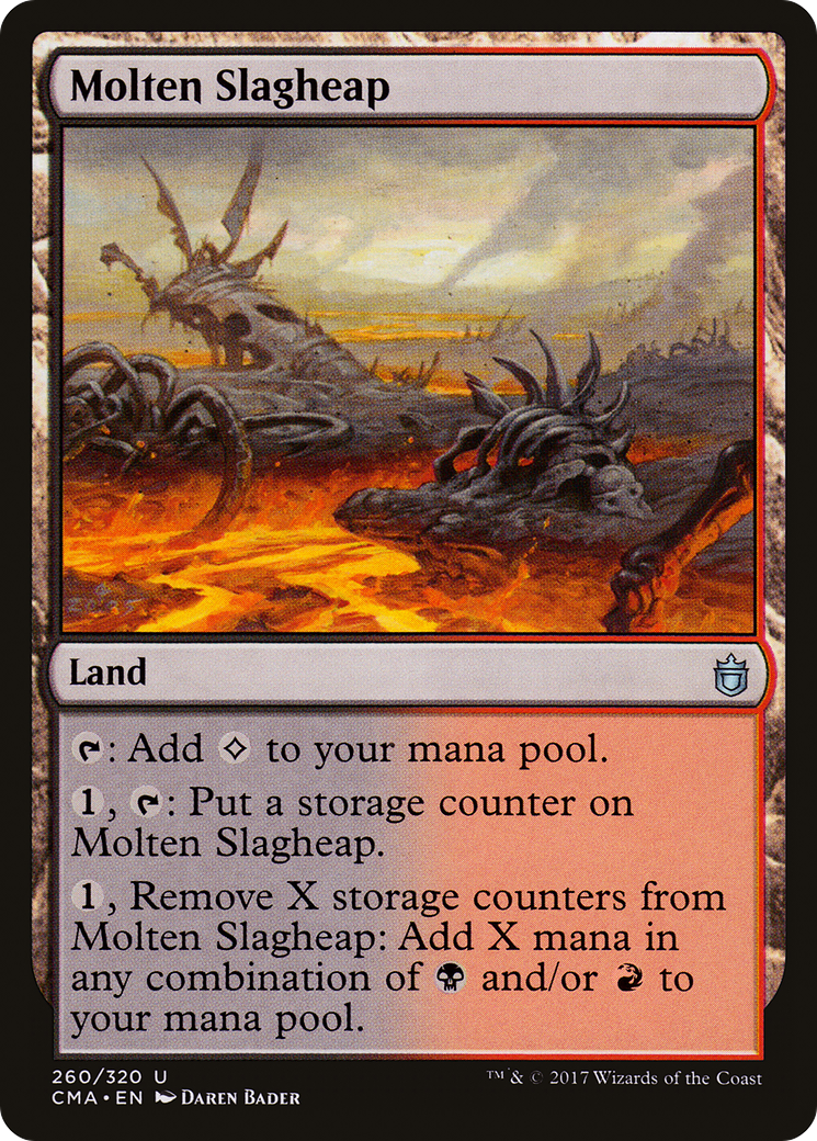 {C} Molten Slagheap [Commander Anthology][CMA 260]