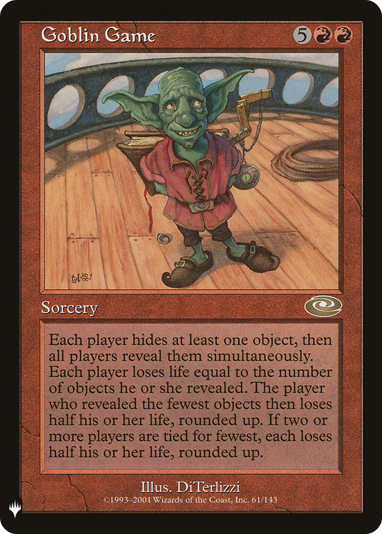 {R} Goblin Game [LIST PLS-61]