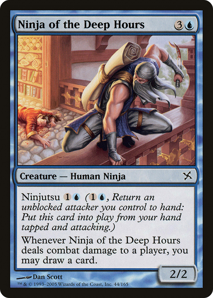 {C} Ninja of the Deep Hours [Betrayers of Kamigawa][BOK 044]