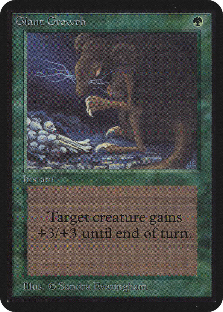 {C} Giant Growth [Alpha Edition][LEA 197]