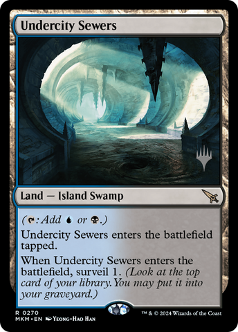 {R} Undercity Sewers (Promo Pack) [Murders at Karlov Manor Promos][PP MKM 270]