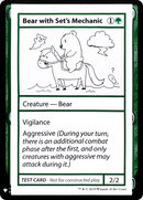 {R} Bear with Set's Mechanic [Mystery Booster Playtest Cards][CON CMB1 071]