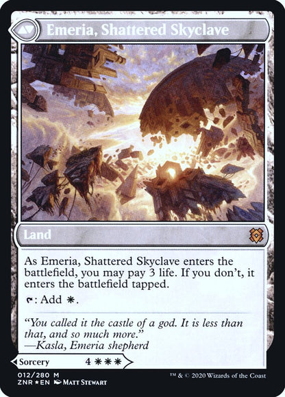 {R} Emeria's Call // Emeria, Shattered Skyclave [Zendikar Rising Prerelease Promos][PR ZNR 012]