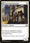 {C} Town Gossipmonger // Incited Rabble [Shadows over Innistrad][SOI 046]