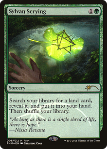 {R} Sylvan Scrying [Friday Night Magic 2016][PA F16 006] - Misty Mountain Games