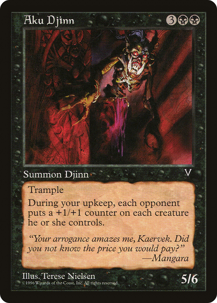 {R} Aku Djinn [Visions][VIS 051] - Misty Mountain Games