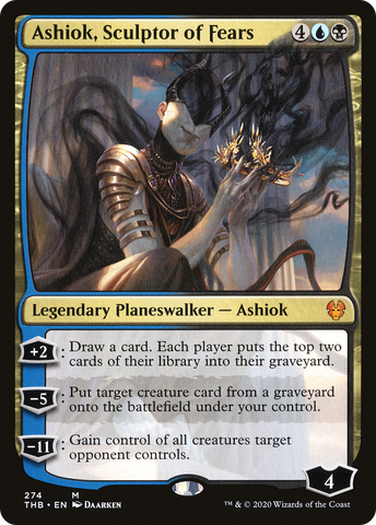 {R} Ashiok, Sculptor of Fears [Theros Beyond Death][THB 274]