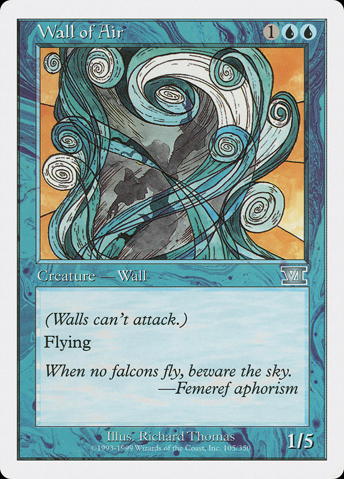 {C} Wall of Air [Classic Sixth Edition][6ED 105]