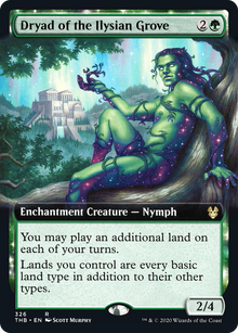{R} Dryad of the Ilysian Grove (Extended Art) [Theros Beyond Death][THB 326] - Misty Mountain Games