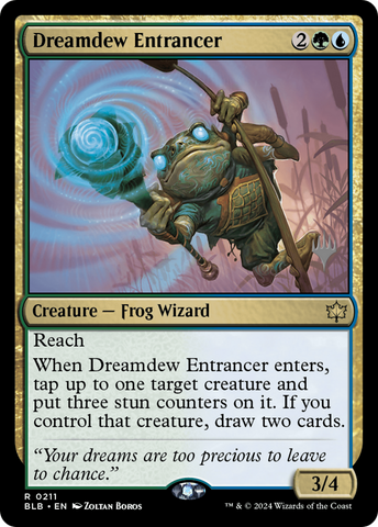 {@R} Dreamdew Entrancer (Promo Pack) [Bloomburrow Promos][PP BLB 211]