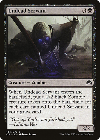 {C} Undead Servant [Magic Origins][ORI 124]