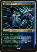 {C} Decisive Denial (Promo Pack) [Strixhaven: School of Mages Promos][PP STX 382]