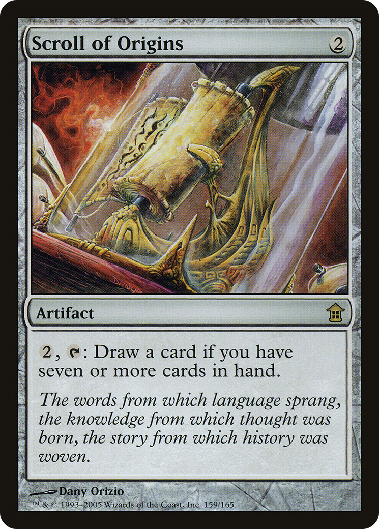 {R} Scroll of Origins [Saviors of Kamigawa][SOK 159]