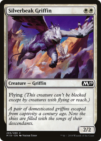 {C} Silverbeak Griffin [Core Set 2019][M19 285]